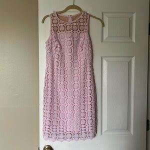 Pink sleeveless dress